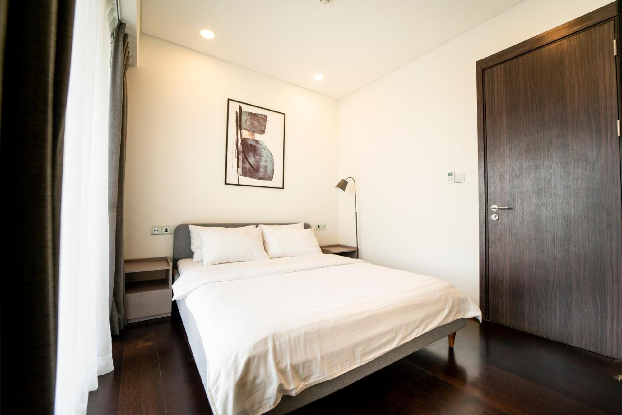 Serenity Saigon Sky Villas - Free One Way Airport Shuttle Ho-Chi-Minh-Stadt Exterior foto