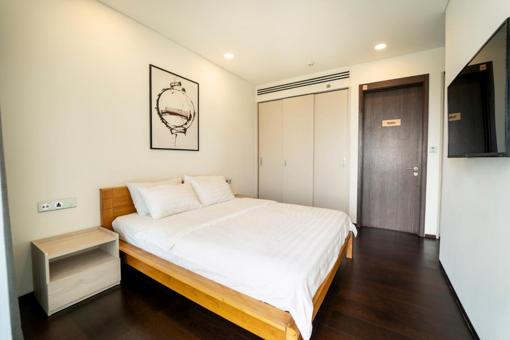Serenity Saigon Sky Villas - Free One Way Airport Shuttle Ho-Chi-Minh-Stadt Exterior foto