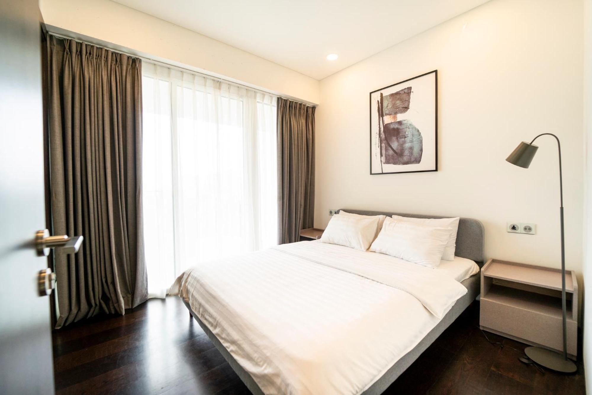 Serenity Saigon Sky Villas - Free One Way Airport Shuttle Ho-Chi-Minh-Stadt Exterior foto